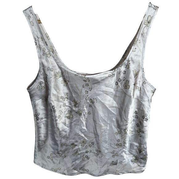 Victoria Secret Size Medium Cami Cropped Floral Top - Picture 1 of 5
